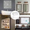 French Cleat Picture Hanger, Aluminum Z Hanger Interlocking Wall Mounting