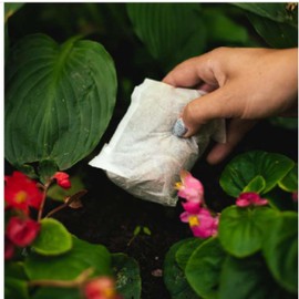 Natural Mole Deterrent Non-Toxic Protection Against Moles 10 Bags Strong Animal Smell Garden