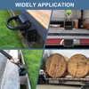 6 Packs Stake Pocket D Ring, Heavy Duty Trailer D