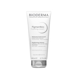 【Authentic Product】Bioderma Pigmentbio Foaming Scrub White 200mL for Dull Skin Face and Body Scrub (Scrub Cleanser Rich Floral Scent Soap-Free Formula No Artificial Colors Ethyl Alcohol and Paraben