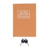 Mini Safe Box with Lock and Keys, Simulation Book for
