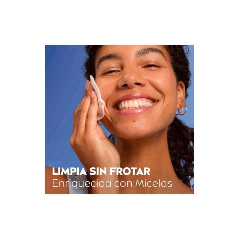 NIVEA Agua Micelar para Piel Normal(400 ml) - Fórmula Vegana