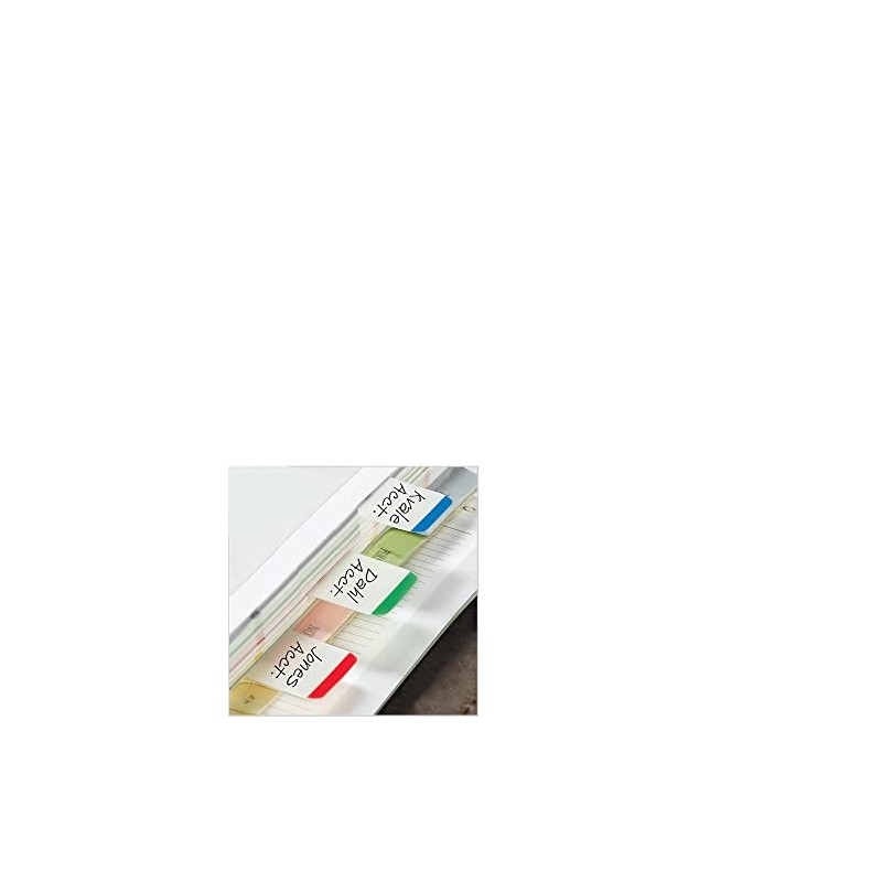 Post-it Index Flags - Strong 25mm - Pink, Green, Orange