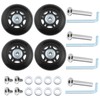 SG Store 2 Sets 70 x 24 mm Luggage Wheels