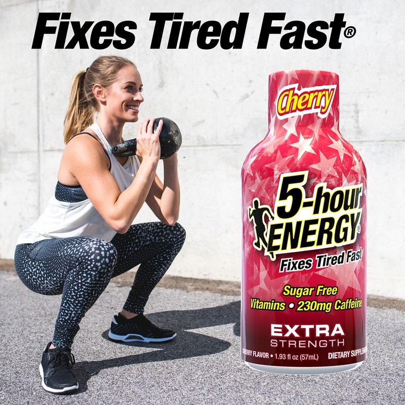 5-hour ENERGY Extra Strength Shots, Cherry Flavor, 1.93 oz. 30