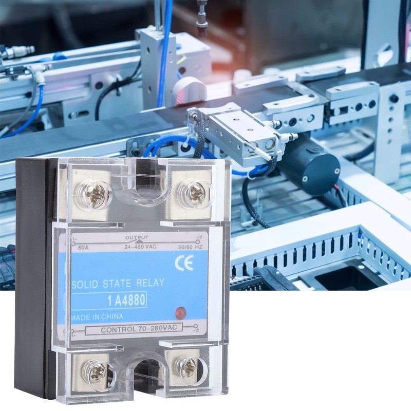 Single Phase Solid State Relay 70-280VAC Input 24-480VAC Load AC