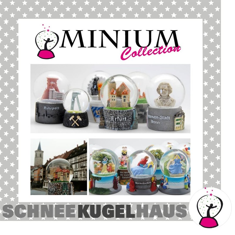Mini snow globe Regensburg Cathedral St. Peter Danube Bank, Arnufplatz