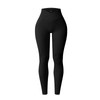 YOAKUKA Yoga Ribbed Leggings for Women High Waisted Tummy Control