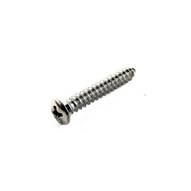 SFS Toyota Chrome Interior Screws- #10 x 1-1/4" Long- #10 Oval Head- 25 screws- #319
