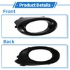 X AUTOHAUX Front Left Fog Light Grill No.71117TR3A51 Front Lower