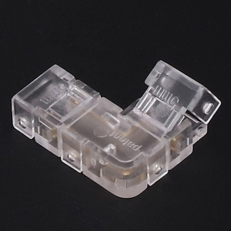 8Pcs 2 Pin 5mm COB LED Strip Light Connectors L