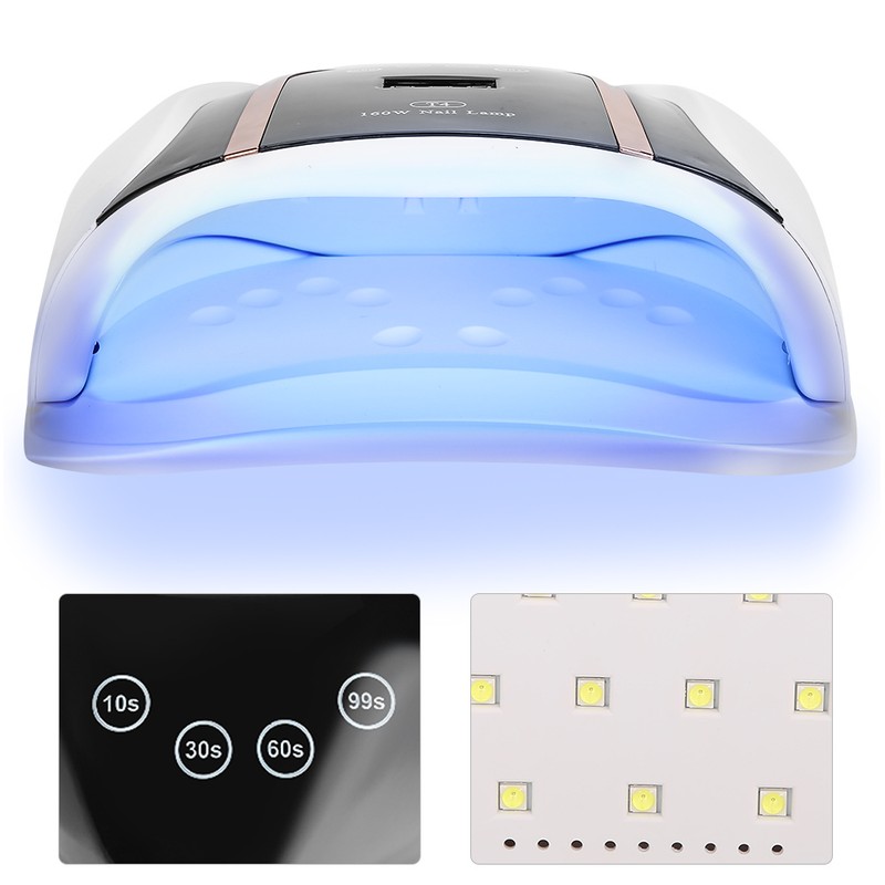 T4 160W 54pcs LED Nail Light Two Hands Nail Gel