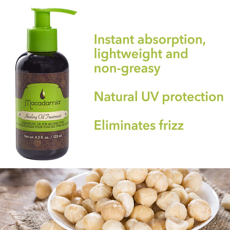 Macadamia Natural Oil Healing Treatment – Nourishing Hair Oil for