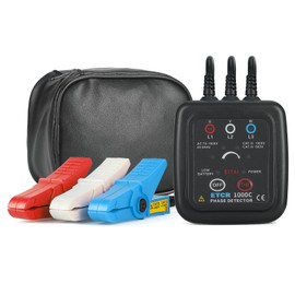 EITAI Electric Meter, Non-Contact Phase Inspector, Three Phase Order Detection, AC 70V-1000V, Direct Manufacturer Sale, ETCR1000C, Φ0.06 - 0.6 inches (1.6 - 16 mm), Phase Inspector, Insurance Phase