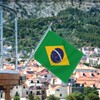 2×3 FT Brazil Flag,Medium 60×90 CM Brazilian Outdoor Banner,100D Decor,Doube