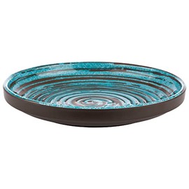 APS 85202 Melamine Plate Cancun / Serving Plate for Many Foods, 18 cm x 18 cm x 3 cm