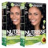 Garnier Nutrisse Tinte para el cabello, 11 negro más negro