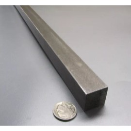 Basic Square 1018 Steel Bar, 7/8" Thick x 7/8" Wide x 24" Length