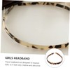VICASKY Acetic Acid Leopard Hairbands for Women Durable Non Slip