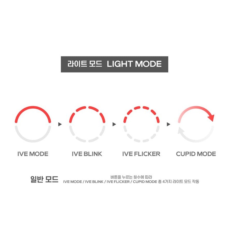 IVE - Barra de luz oficial Ver.1