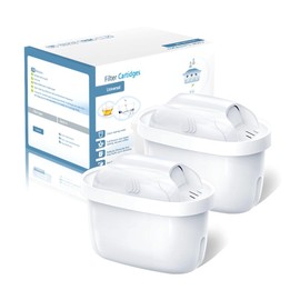 Brita Cartridge Compatible Filter Cartridge Maxtra Water Filter Replacement Filter Pot Cartridge High Removal Water Filter Cartridge 2 Pack