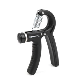 Phoenix Fitness Hand Grip Strengthener - 1 Pack 5-60kg Hand Exerciser for Forearm, Wrist & Finger Workout with Adjustable Resistance for Grip Strength, Injury Recovery & Rehabilitation - Black