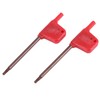 Aswalling 1/4 inch Mini Indexable Carbide Lathe Turning Tool Holder