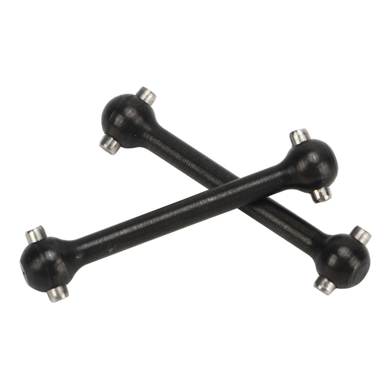 2Pcs RC Car Rear Drive Shaft Metal Rear Dog Bone