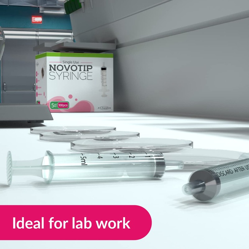 Novotip 5ml Syringe - Box of 100