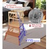 Toddler Tower,Kitchen Step Stool with CPC Certification,Sliding Anti-Fall Safety Bar,Solid