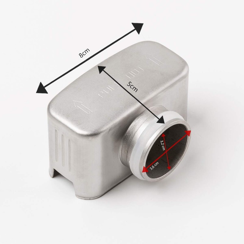 LST Stainless Steel Siphon Shower Drain Odour Trap Odour Stop