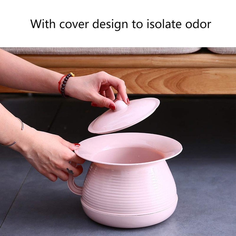OOCOME Chamber Pot Bedpan Urinal Bottle Urine Pots Potty Pee