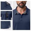 NIASHOT Polo Shirts for Men Short Sleeve T-Shirts Golf Tactical