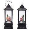 DRomance Nativity Music Snow Globe Lantern with Timer Battery Operated