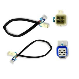 AUTO OCCASION O2 Oxygen Sensor Extension Square Connector 4 Pin Plug Harness with 25.2'' Compatible with LS1 LS6 LS1 LS2 G8 GT V8 2Pack