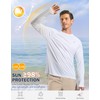 Pudolla Mens Sun Protection Shirts UV SPF T-Shirts UPF 50+
