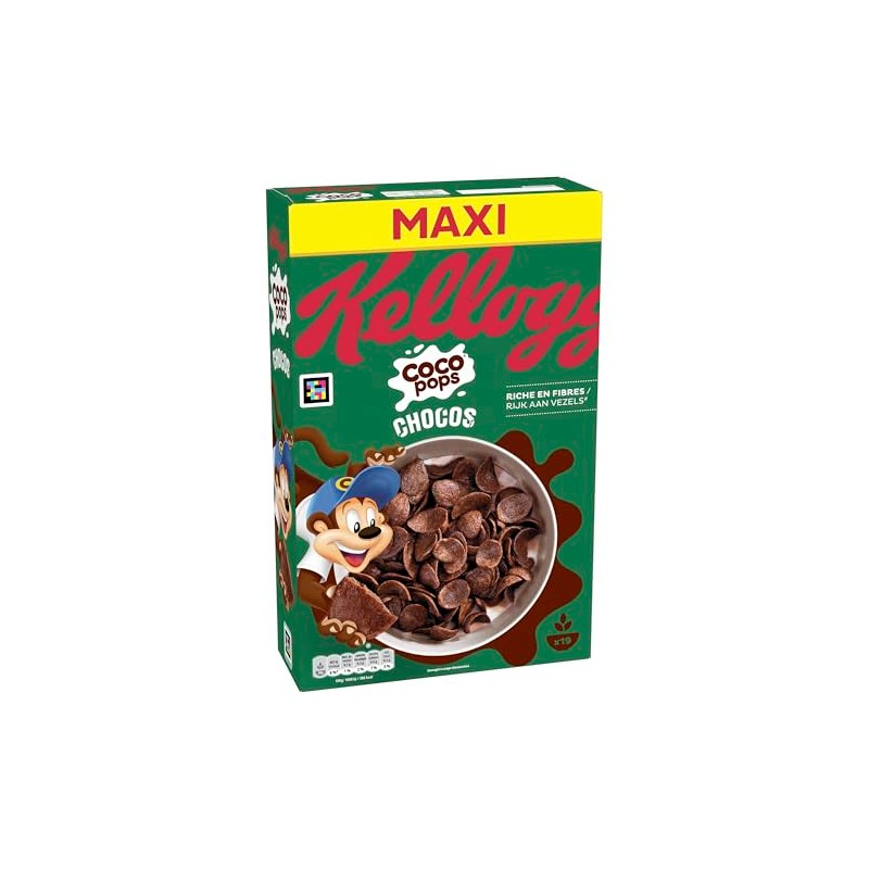 Kellogg's Coco Pops | Barchette al Cioccolato | con Frumento