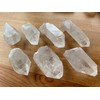 GAF TREASURES Clear Quartz Point, Natural Clear Quartz Point, Clear