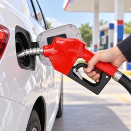 Automatic Fuel Nozzle for Diesel Refueling – Shutoff Dispensing Gun for Compatible Fuel Station Systems