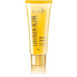 12701 TianDen Sanfte Gesichtsreiniger, 100 g, tägliche Reinigung mit Kollagen für alle Hauttypen