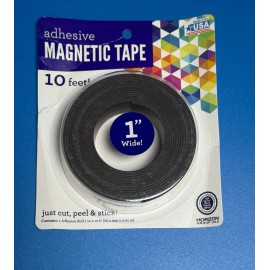 Horizon Group 3-Pack 1" x 10 ft Adhesive Magnetic Tape Roll Peel & Stick Horizon Group USA