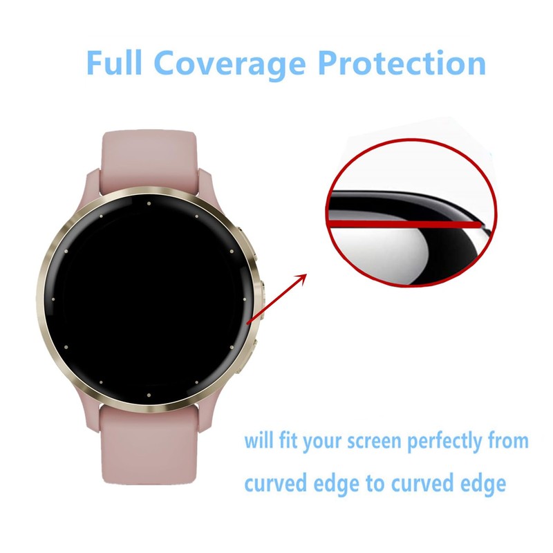 Aemus Compatible for Garmin Venu 3S Screen Protector (3 Pack)