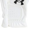 UA All Weather Golf Glove 6001271 (100) White LM, white