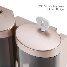 Wall Mounted Soap Dispenser Manual Soap Dispenser for Kitchen Bathroom