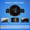 ILAMP Fog Lamps Assembly with LED Compatible with 2015-2019 Nissan