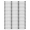 20 Pcs, 12 Inch R-Shaped Panel Foam Closure Strips for