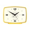 NEWGATE ® Brooklyn Alarm Clock | Rectangular Design | Lemon