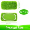 Eowppue Pack of 6 Advanced Power Mop Replacement Pads，Reusable and