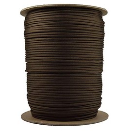 Acid Brown Parachute 550 Cord Type III 7 Strand Paracord - 1000 Foot Spool