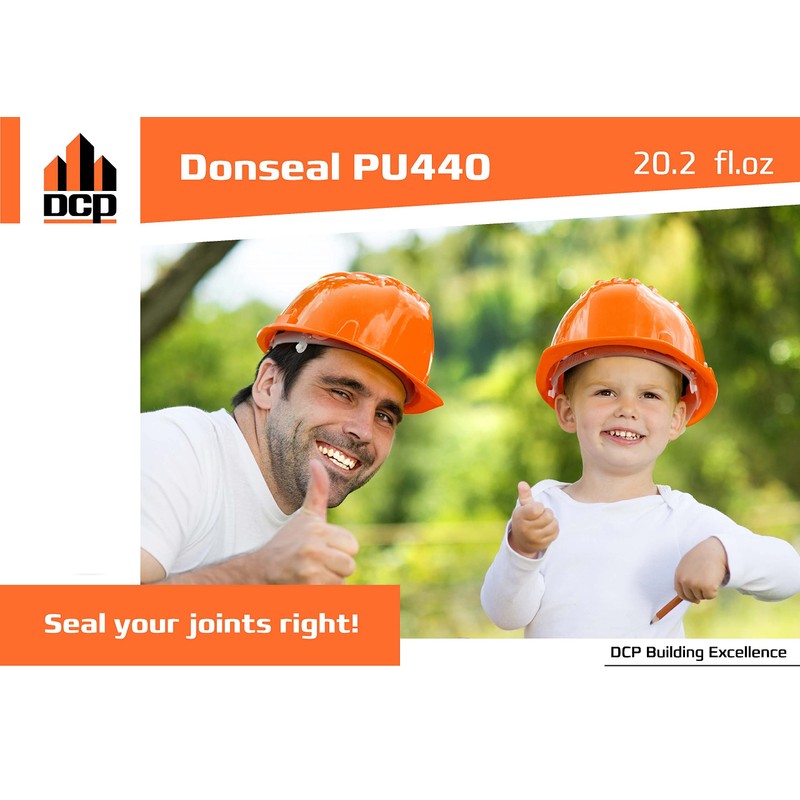 DCP Donseal PU440 Polyurethane Sealant for Concrete, Sidewalk 2 Pack